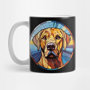 Stained Glass Labrador Retriever Dog Mug